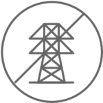 Tesla Powerwall energy independence icon